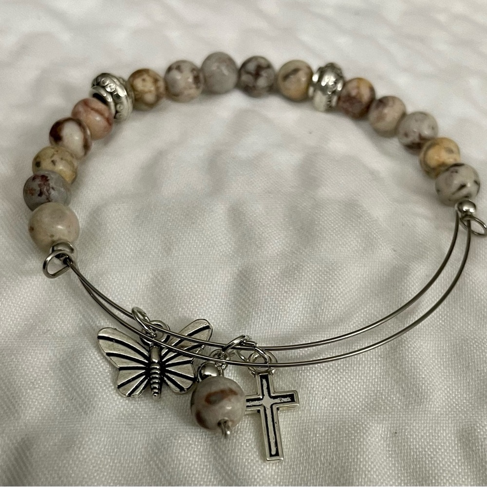 Felspar adjustable bracelet